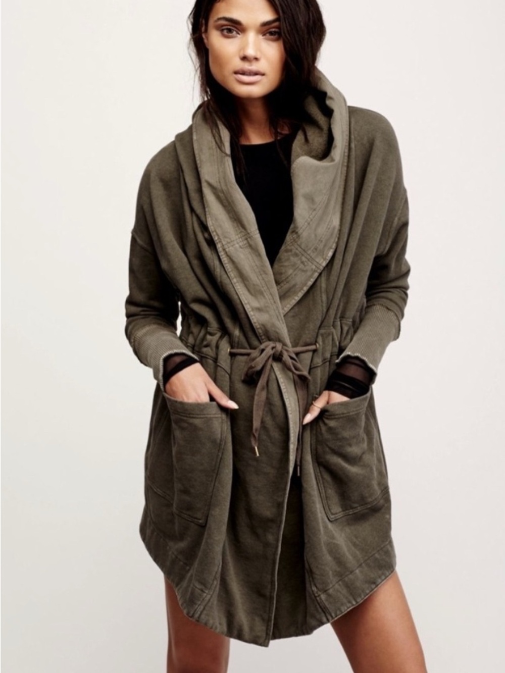 Free people Brentwood cotton oversized cardigan